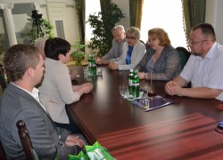 Зустріч з делегацією з Державної вищої професійної школи ім. Яна Гродка в Сяноці, Польща
